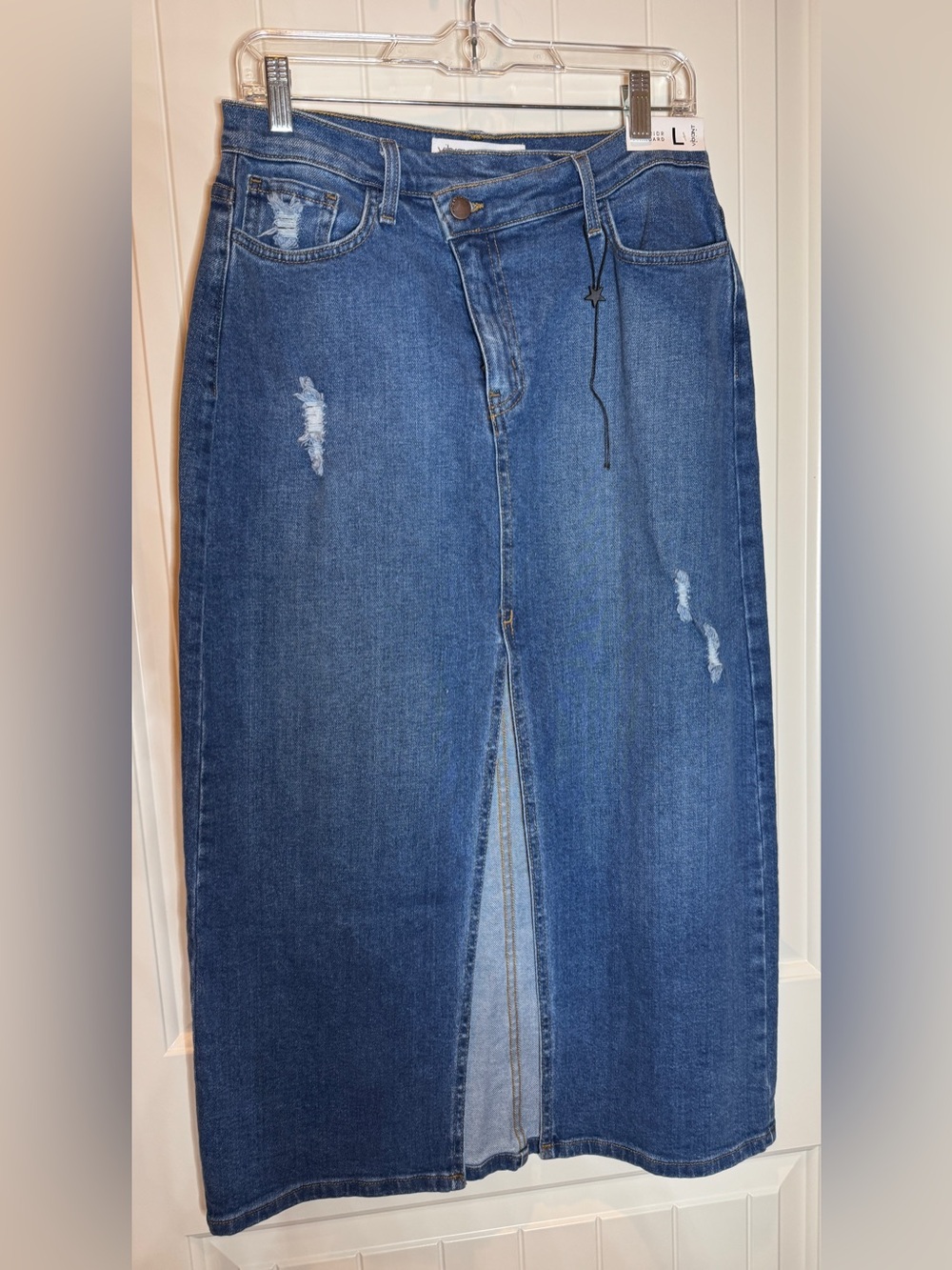 Vibrant m.i.u Denim Skirt-L